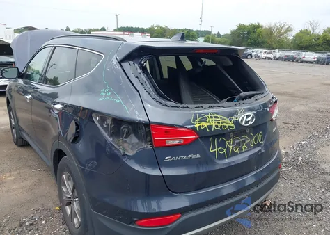 2015 Hyundai Santa Fe Sport 2.4L from USA, damaged, VIN 5XYZU3LB3FG238373